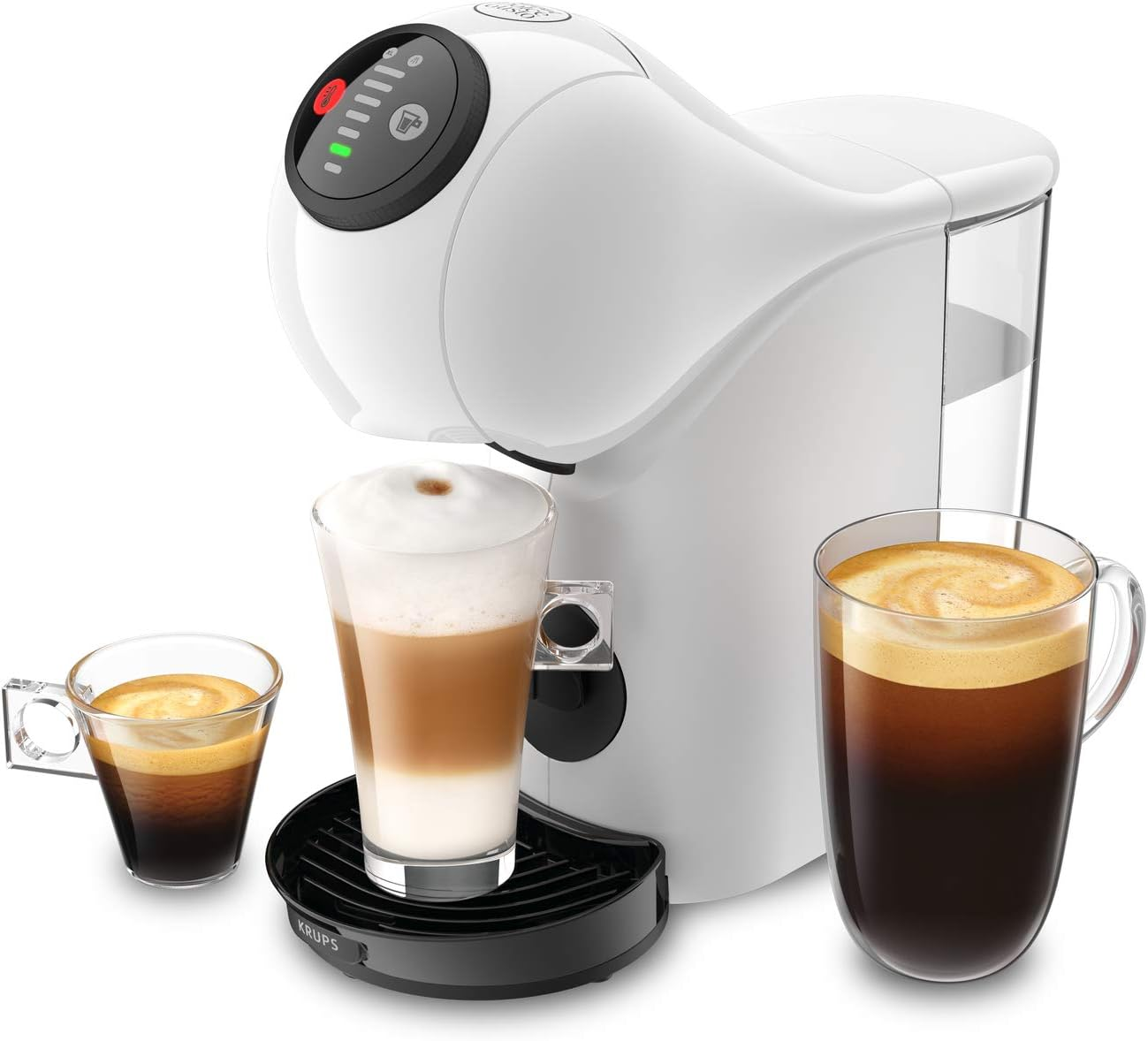Nescaf&eacute; Dolce Gusto Krups Genio S KP2431 Automatic Espresso and Other Capsule Beverages White