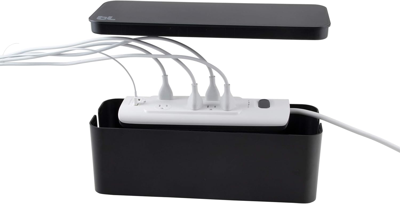 Bluelounge Cablebox, Black, (CB-01-BL) image number 5