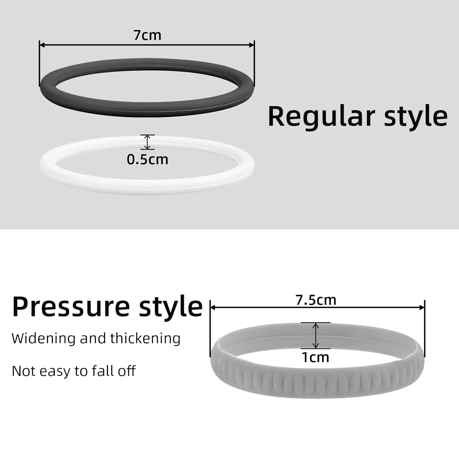 Hzqzaoan 6 Pack Patella Knee Straps - Include 2 Pack Pressurized Version Elastic Patellar Knee Brace & Stabilizer Bands for Pain Relief during Basketball, Running, Soccer (Secure Fit & Support) image number 3