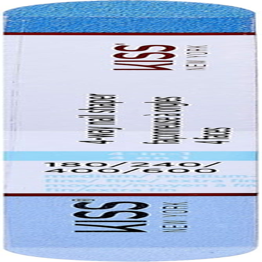 KISS 4-Way Nail Shaper - 180 Medium / 240 Medium / 400/600 Extra Fine