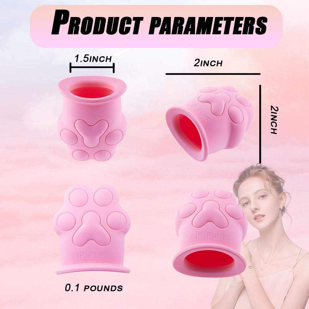Mayfancy Silicone Lip Plumper for Women,Reusable Instant Lip Enhancer Tool, Rapid Volume & Sexy Natural Plump for Pre-Makeup, Parties & Date Nights, Kissable Lip Care Accessory with Pain-Free Suction image number 4