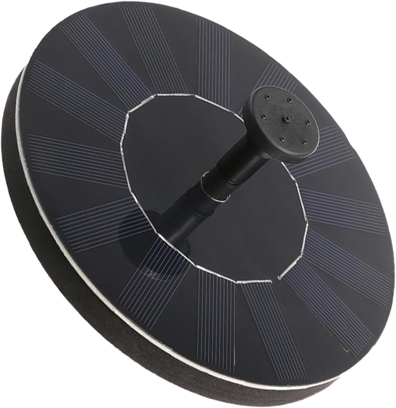 COHEALI Solar Powered Floating Water Fountain Pump for Small Ponds and Bird Baths Automatic Daytime Activation Energy Efficient Outdoor Garden Decor Versatile Floating Solar Fountain