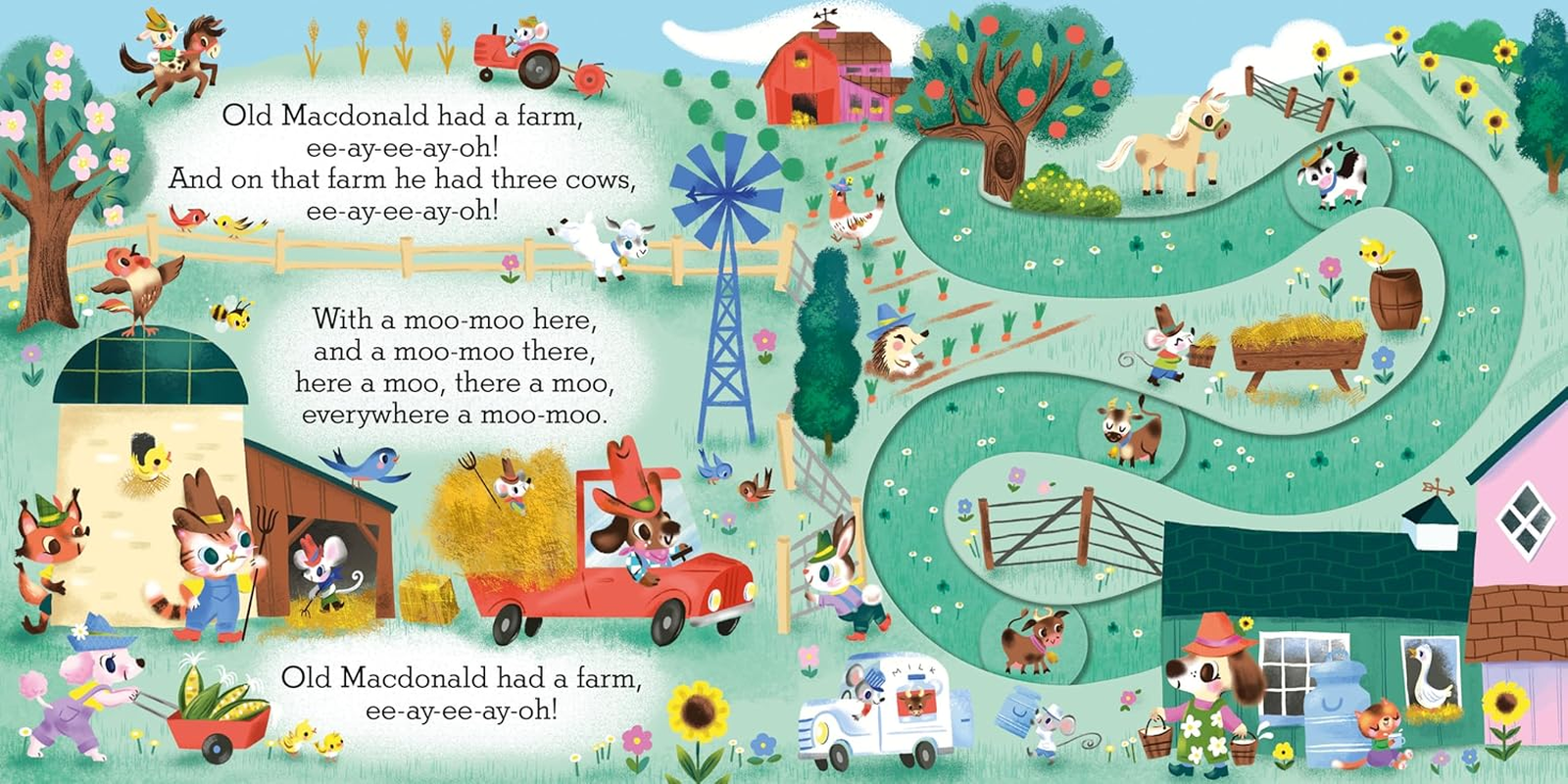 Old Macdonald Had a Farm: a Slide and Count Book