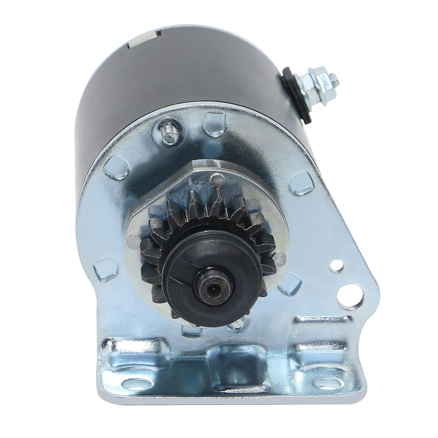 Steel Gear 5742N New Starter Fit for Briggs and Stratton 7 HP-18 HP 1972-2002 16 Teeth 497595 391423 390838 392749 394805 491766 497594 693054 SBS0001 41022003 41022003R 41022052 5742 image number 4