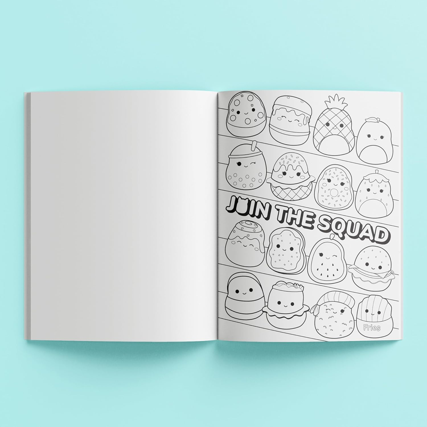 Kaleidoscope Colouring Squishmallows Carry Case image number 1