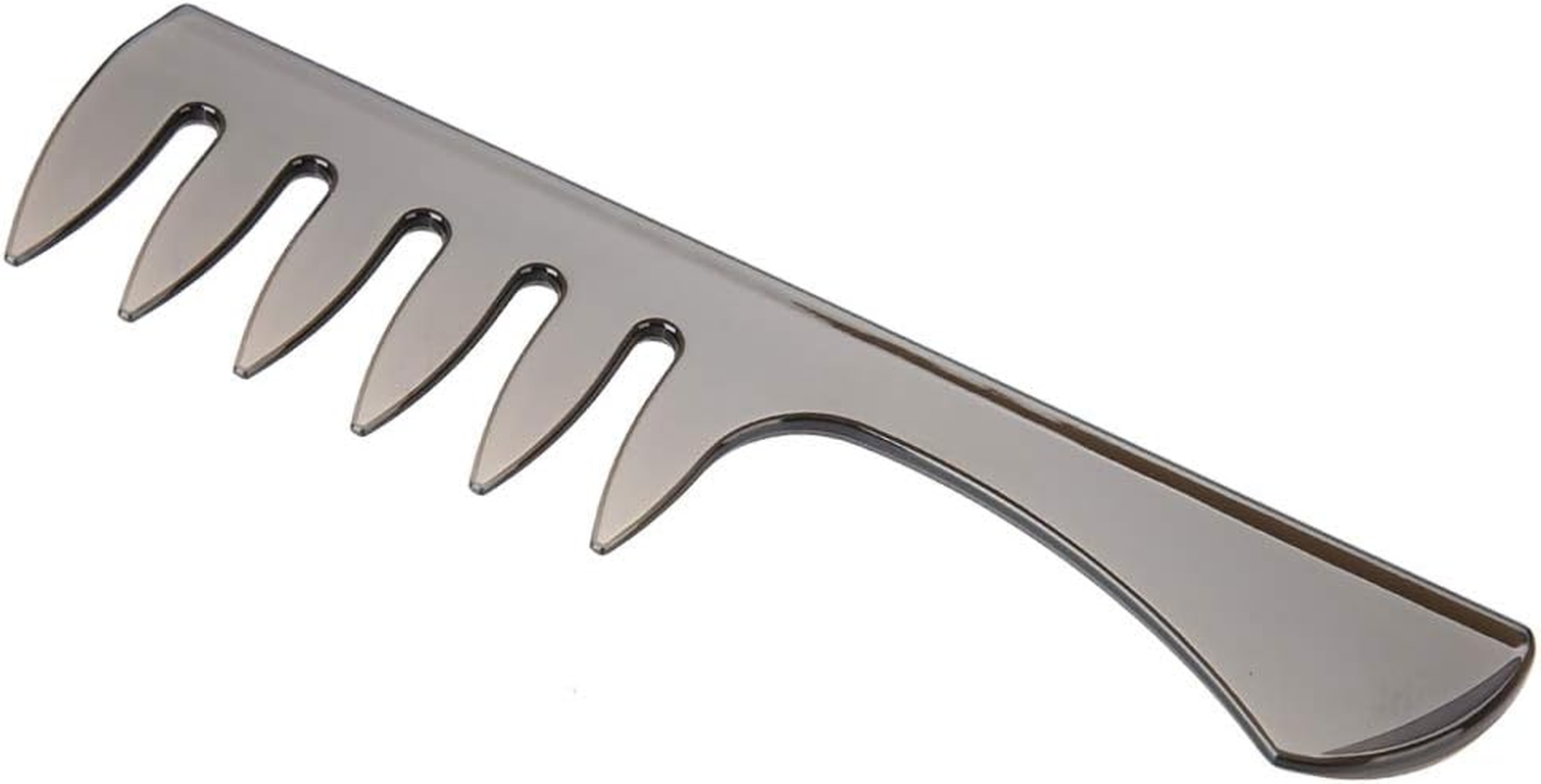 Retro Styling Large Back Wide Tooth Comb, Professional Tooth Combs Salon Shark Teeth Hair Combs, Tooth Oil Hair Comb Hairdressing Tools for Women Men (Black)