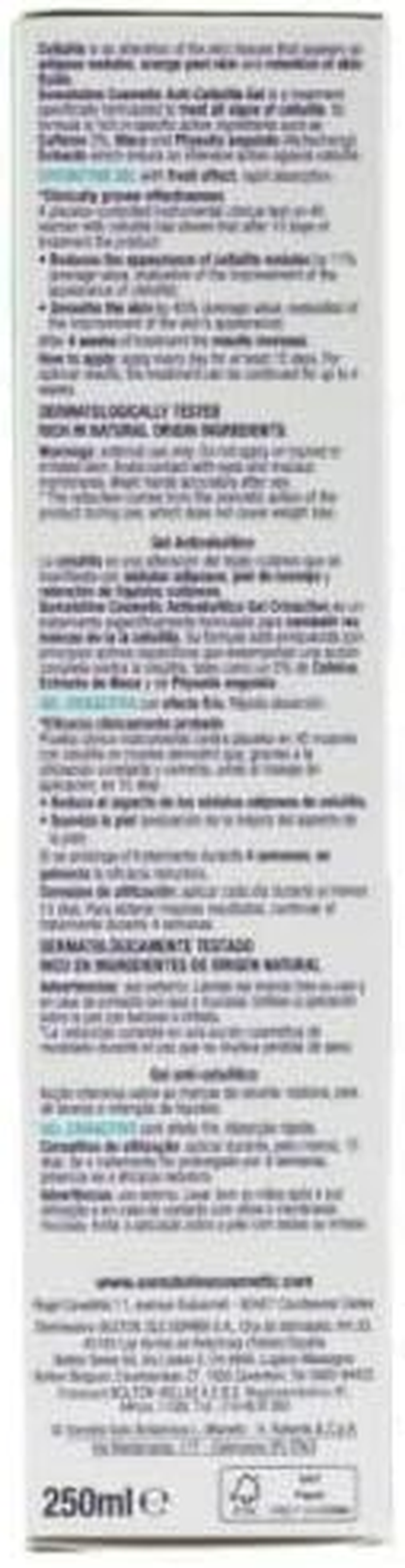 ANTICELUL&Iacute;TICO CRIOACTIVO Gel 250 Ml image number 5