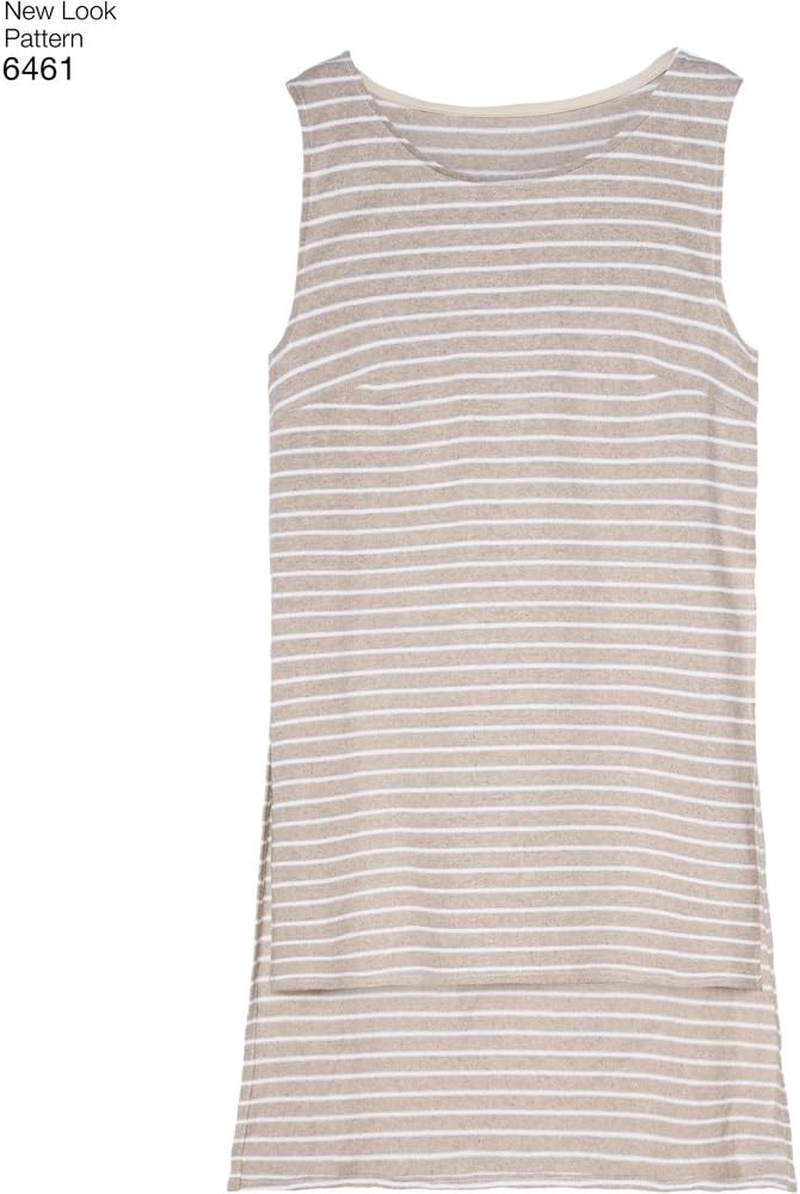 Newlook 6461 Misses' Sewing Pattern Dress, Tunic, Top and Cropped Pants, Size 6-8-10-12-14-16-18 image number 4