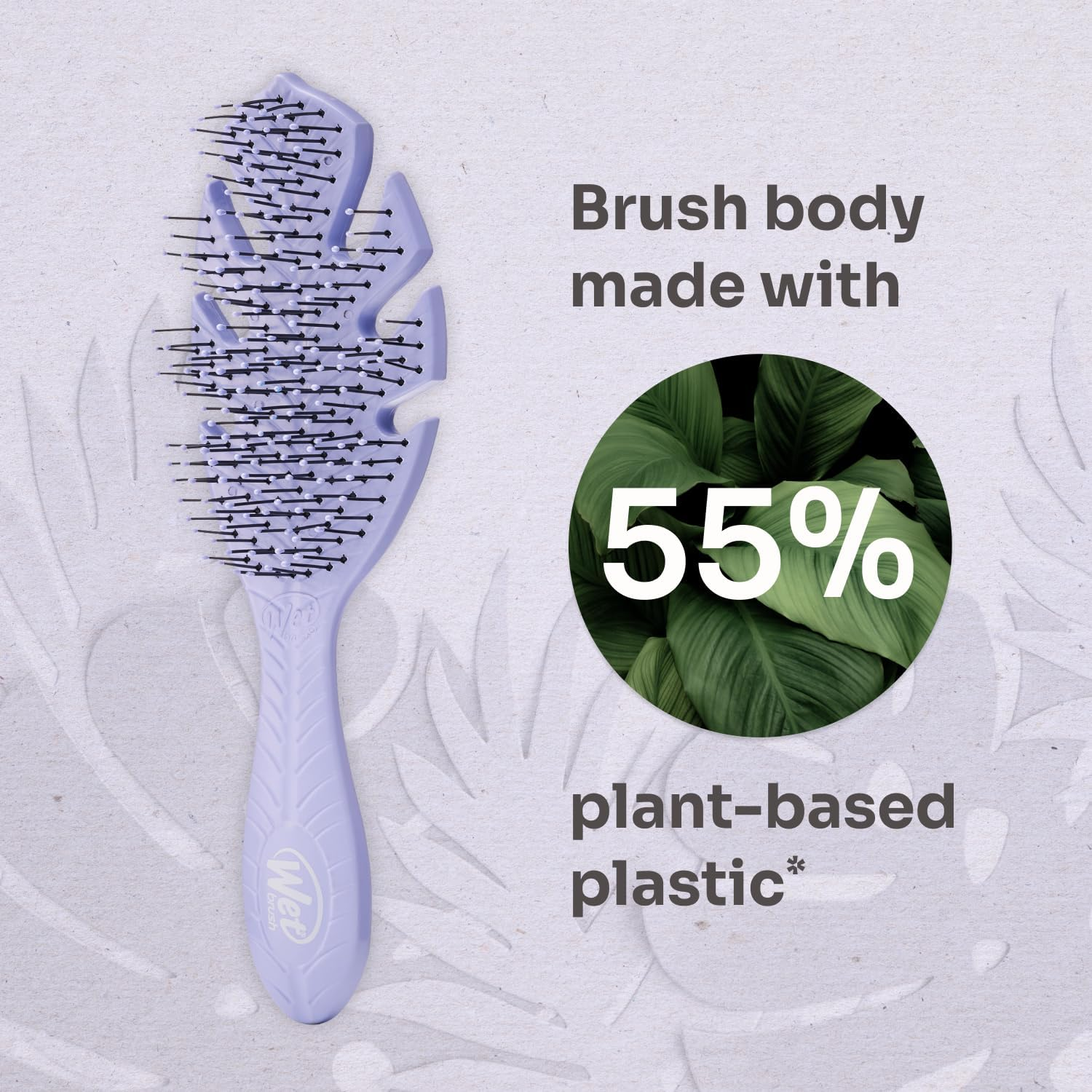 Wetbrush Go Green Detangler Hair Brush, Lavender - Go Green Oil Infused Shine Brush, Pink image number 5