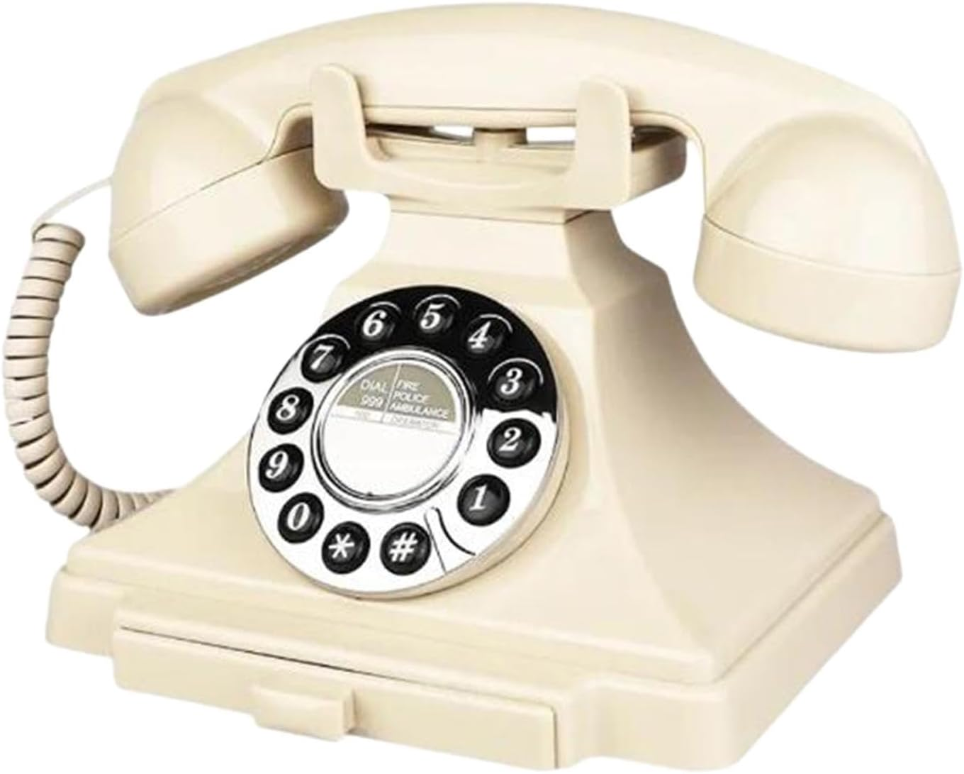 Audio Guest Book Wedding Phone Recorder Voice Recorder Phone Record Audio Audio Guestbook for Engagement Office Desk, White