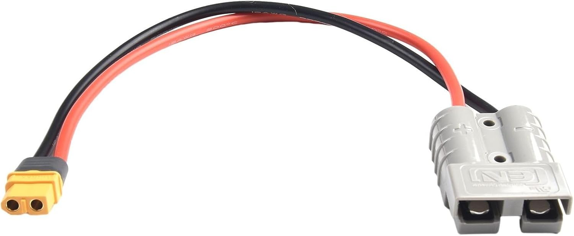 1PCS 50AMP 600V Charge Adapter Cable for Anderson Connector to for XT60 Adapter 12AWG 30Cm, 1181199774 image number 4