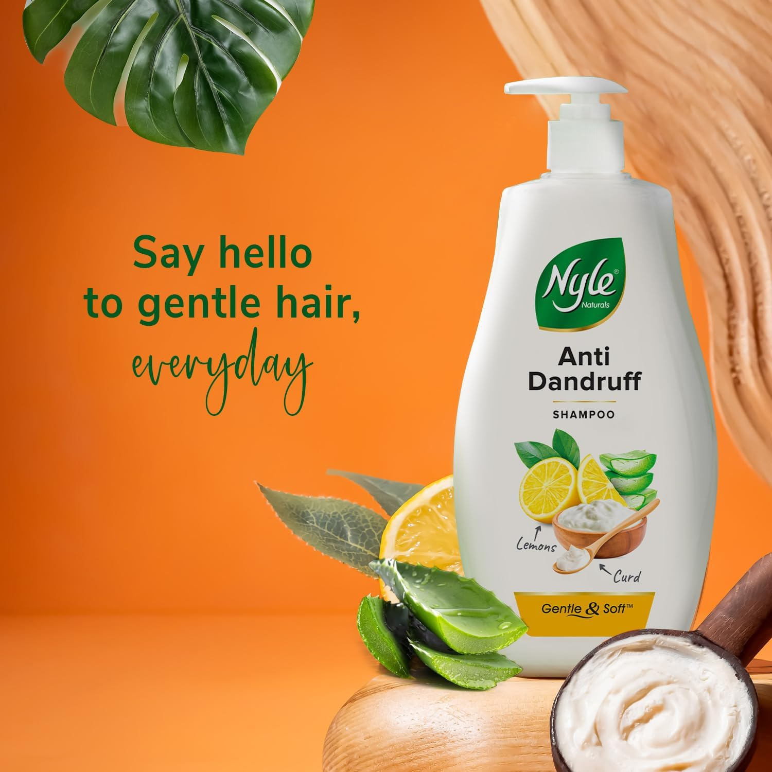 Nyle anti Dandruf Shampoo, 400Ml image number 4