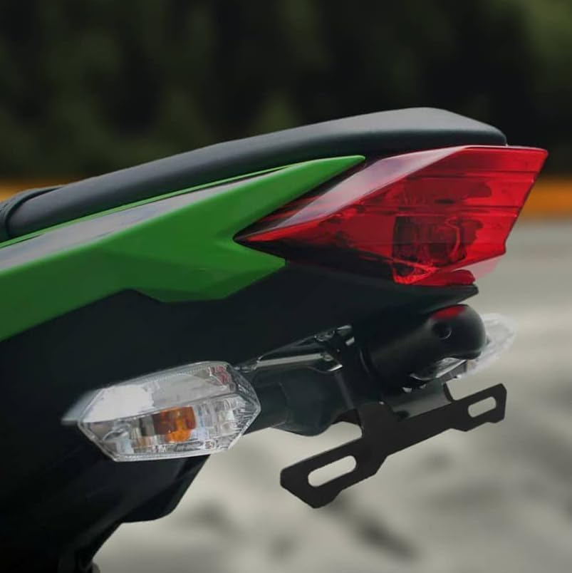 Motoaggrandize Tail Tidy Fender Eliminator for Kawasaki Ninja 300 Matte Black image number 5