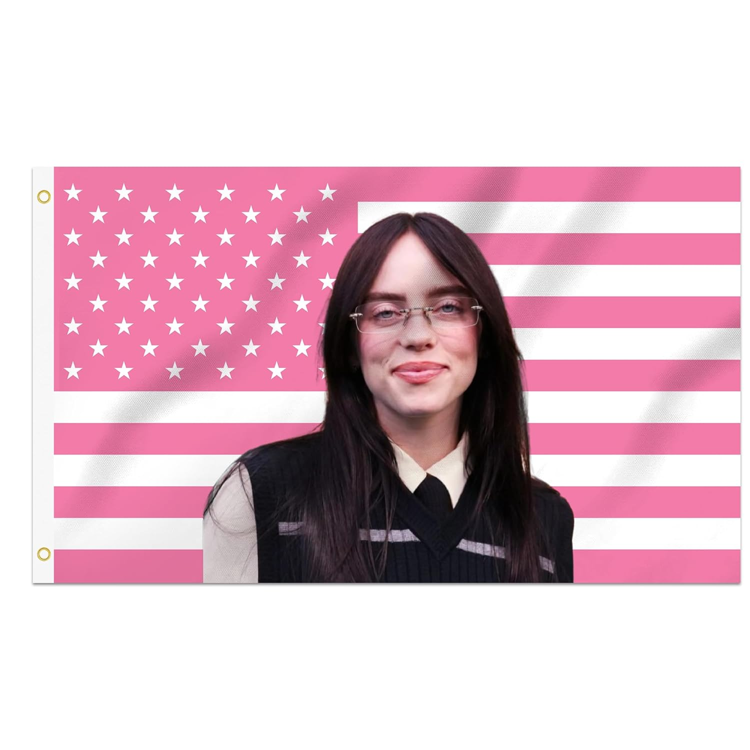 ANOER 3 X 5 Ft Decorative Flag Tapestry Double Stitched with 2 Brass Grommets for Indoor Outdoor College Dorm Room Decoration image number 1