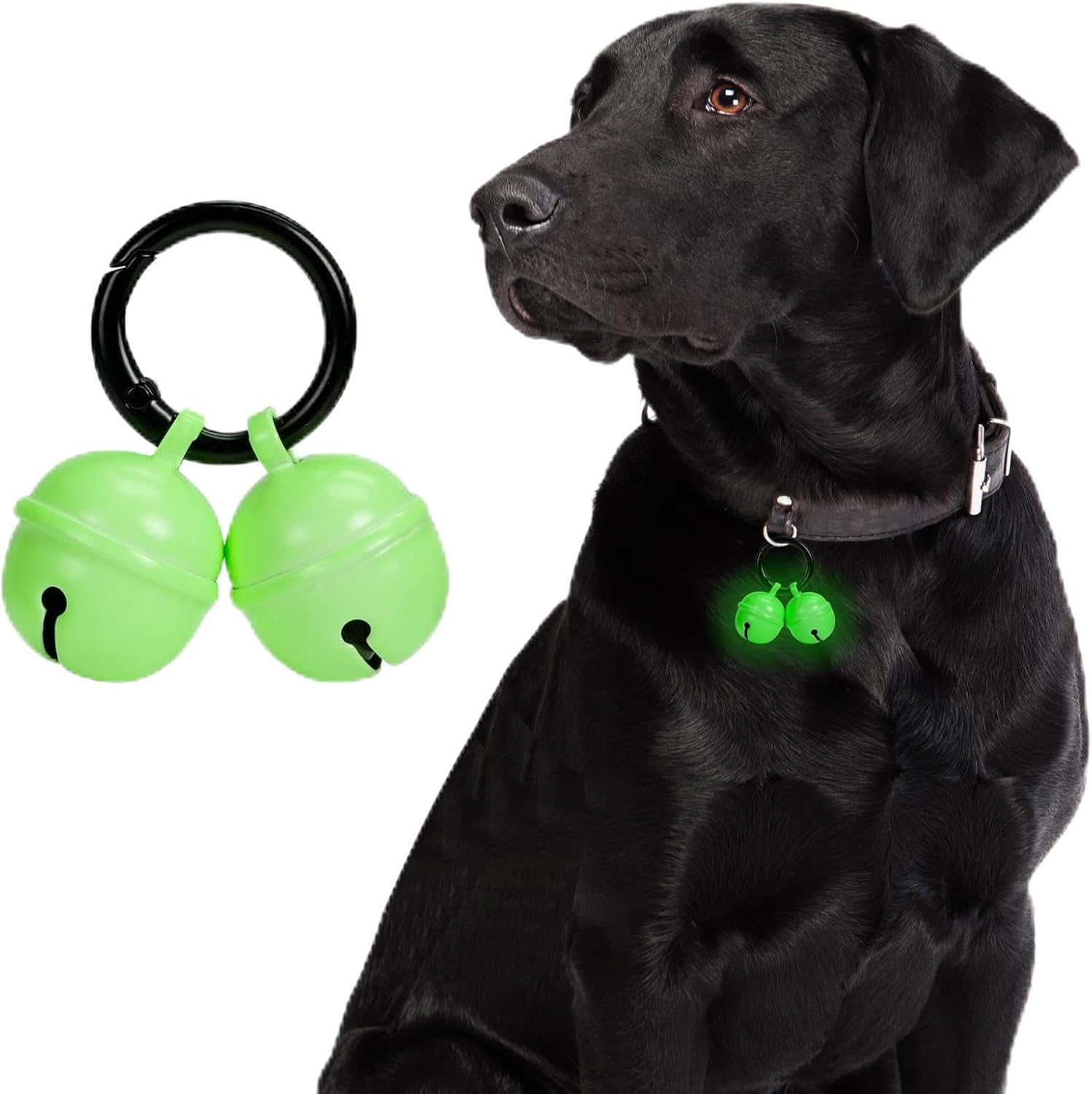 Bells for Dog Collar, Extra Loud Dog Cat Glow Bell for Pet Tracking & Saving Wildlife, Birds, Durable Copper Bells