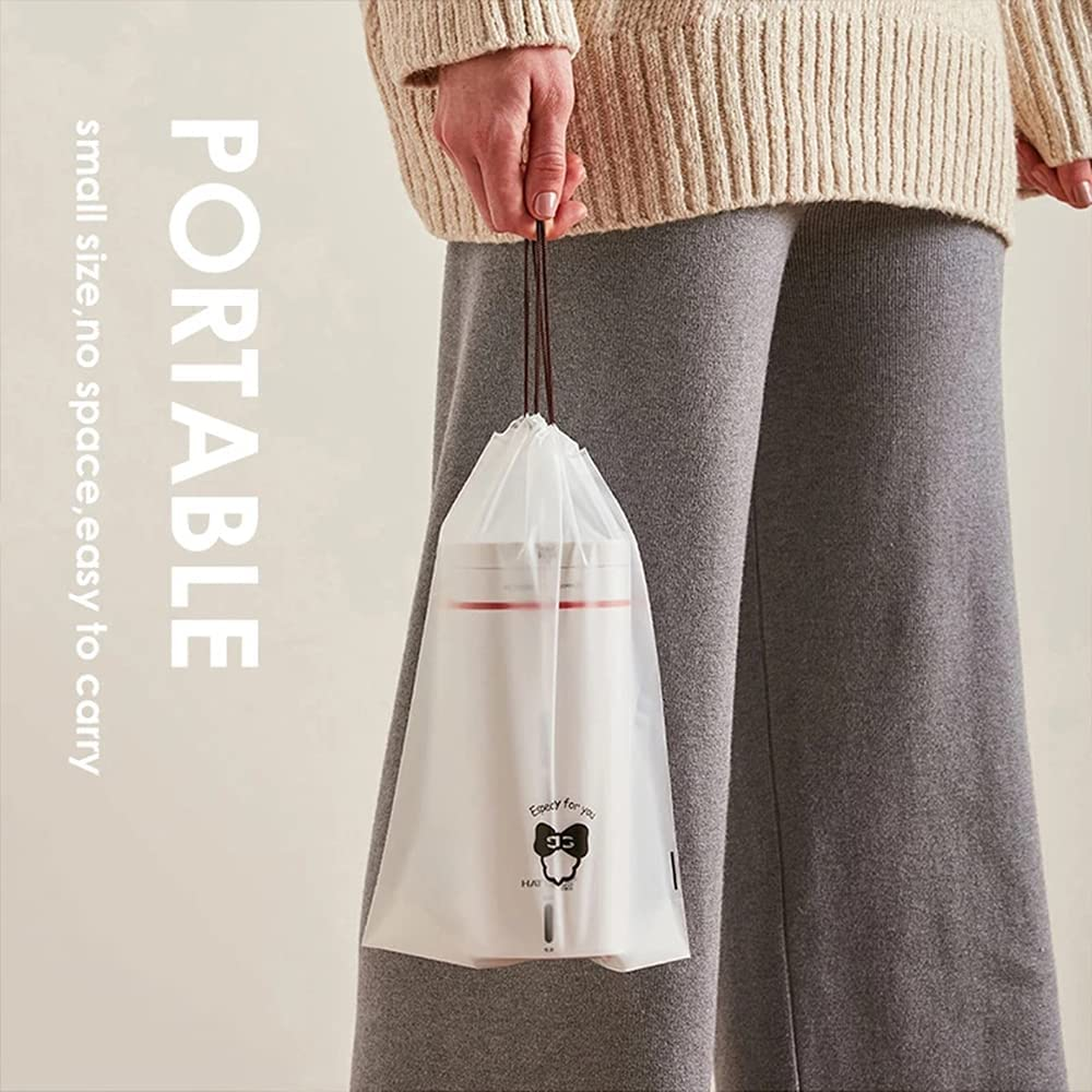 Portable Travel Electric Kettle,500Ml Fast Boiling Water Automatic Shut-Off Stainless Steel Mini Thermos , Hot & Cold Drinks, Tea Kettle, Milk and Coffee image number 3