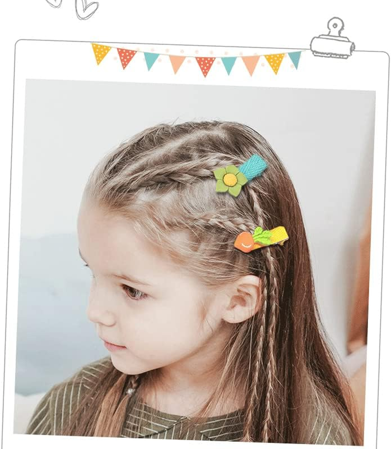 26PCS Hair Clips Pretty Hairpin Snap Bow Toddler Girls Baby Pin Hair Kids Child, Safe Material, Ideal for Daily Use & Special Occasions - Animal ( Without Bottle) image number 7