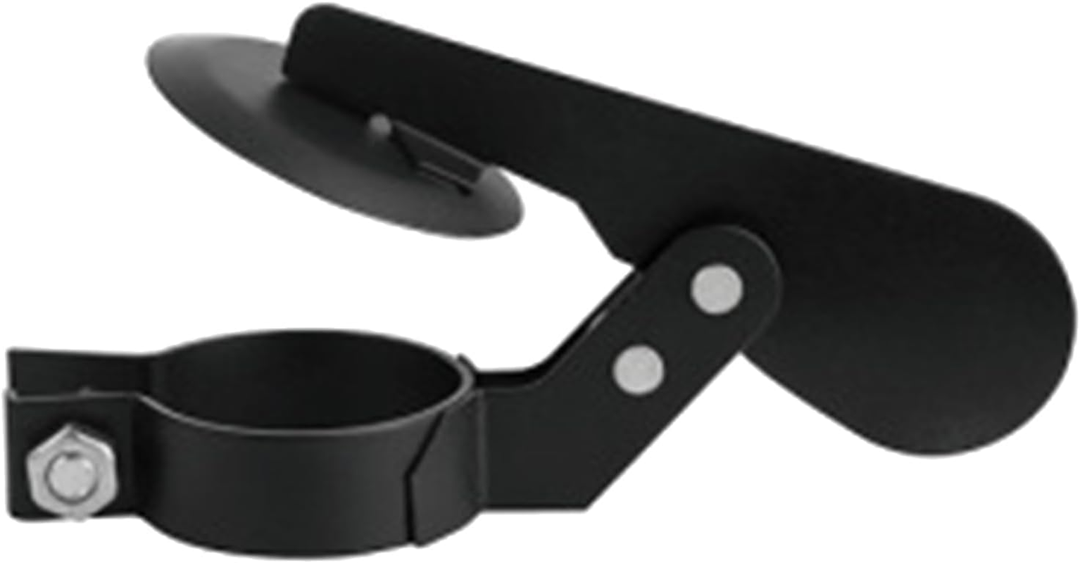 Exhaust Flapper for Tractor,Carbon Steel Waterproof Weather Flap - Wear-Resistant Black Exhaust Cover, Rainproof Exhaust Flapper for Most Tractor Models image number 1