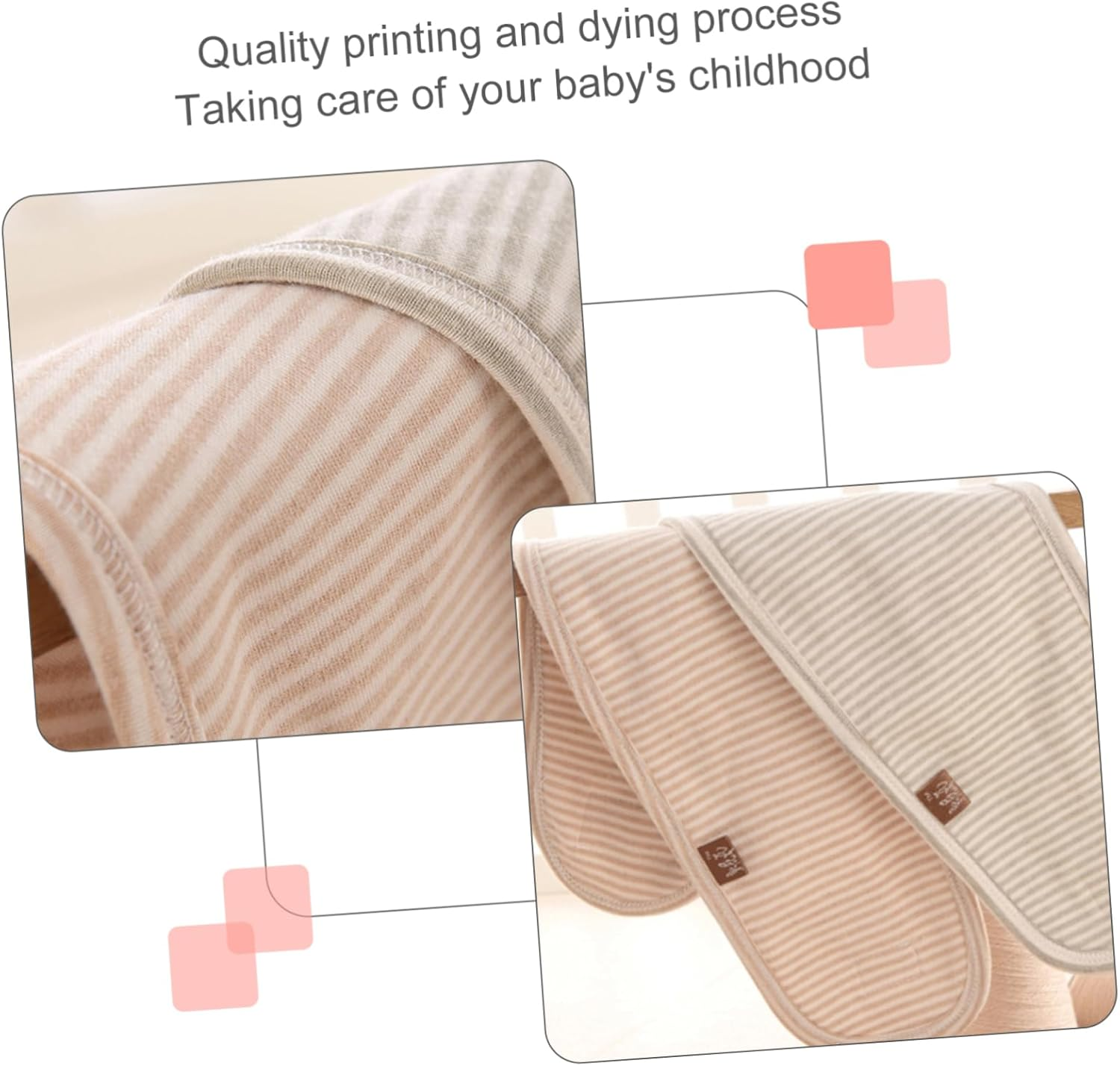 4Pcs Baby Belly Band Newborn Umbilical Navel Belt Beige Infant Belly Wrap for Newborns Boys and Girls image number 6