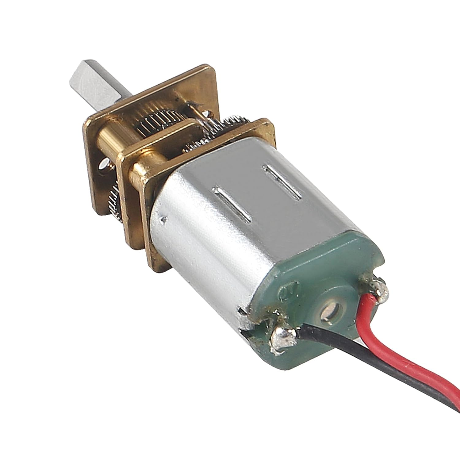 DIANN 5Pcs Mini Micro N20 Gear Motor DC 3V-6V Slow Speed Full Metal Gearbox DIY Robot Car image number 1