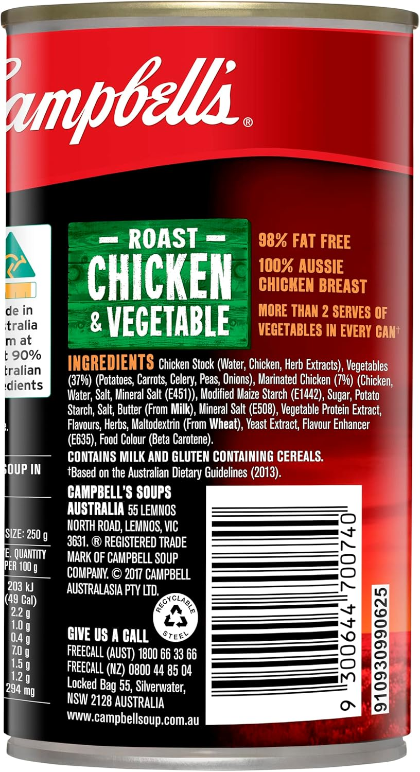Campbell'S Chunky Chicken and Vegetable Soup 505 G