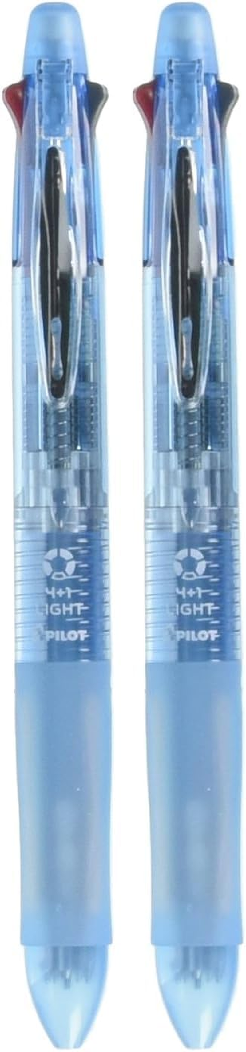 Pilot Begreen 4+1 Light Ballpoint Pen, 0.7 Mm, Soft Blue image number 6