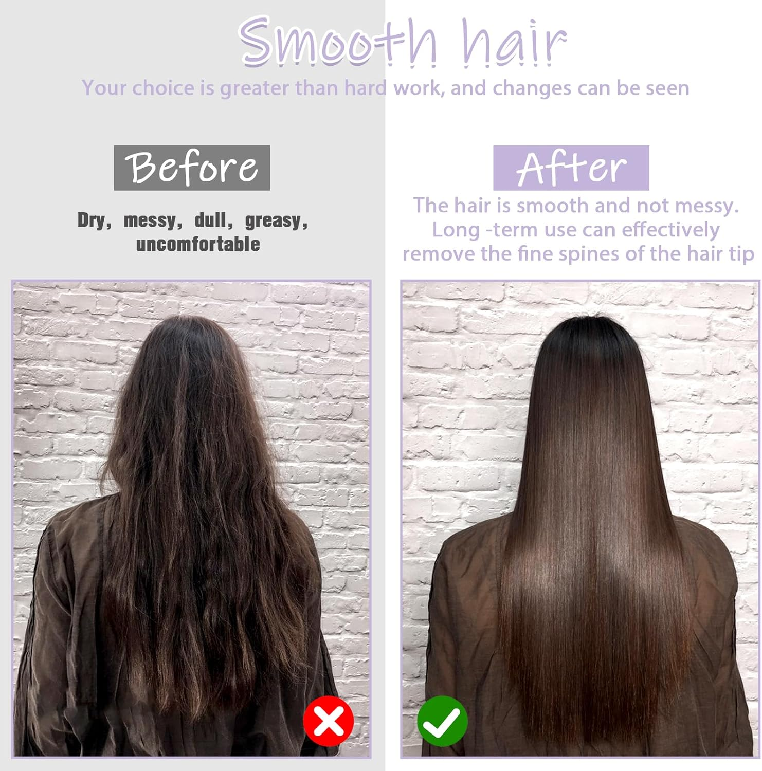 YUXIANLB Wide Tooth Comb Detangling Comb for Women Hair Pocket Comb 2Pcs Multicolor Anti-Static Small Size Acetate Hair Detangler Brush for Bangs Thick Curly Wavy Long Hair Daily Hair Care Wet and Dry image number 3