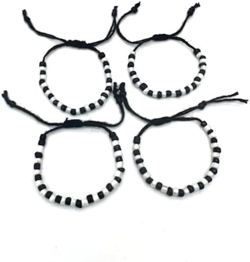 S,S Store Baby Najariya Black and Silver Baby Nazariya Set of 2 Pair, Mix