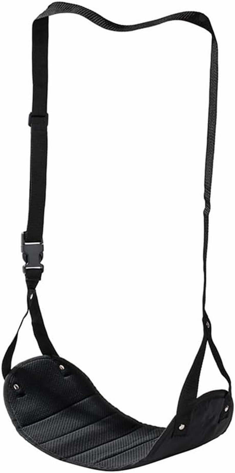 Airplane Foot Hammock - Lightweight Oxford Cloth Foot Rest for Long-Distance Travel, Office, and Plane | Black Double-Woven Mesh Design for Comfort and Relaxation