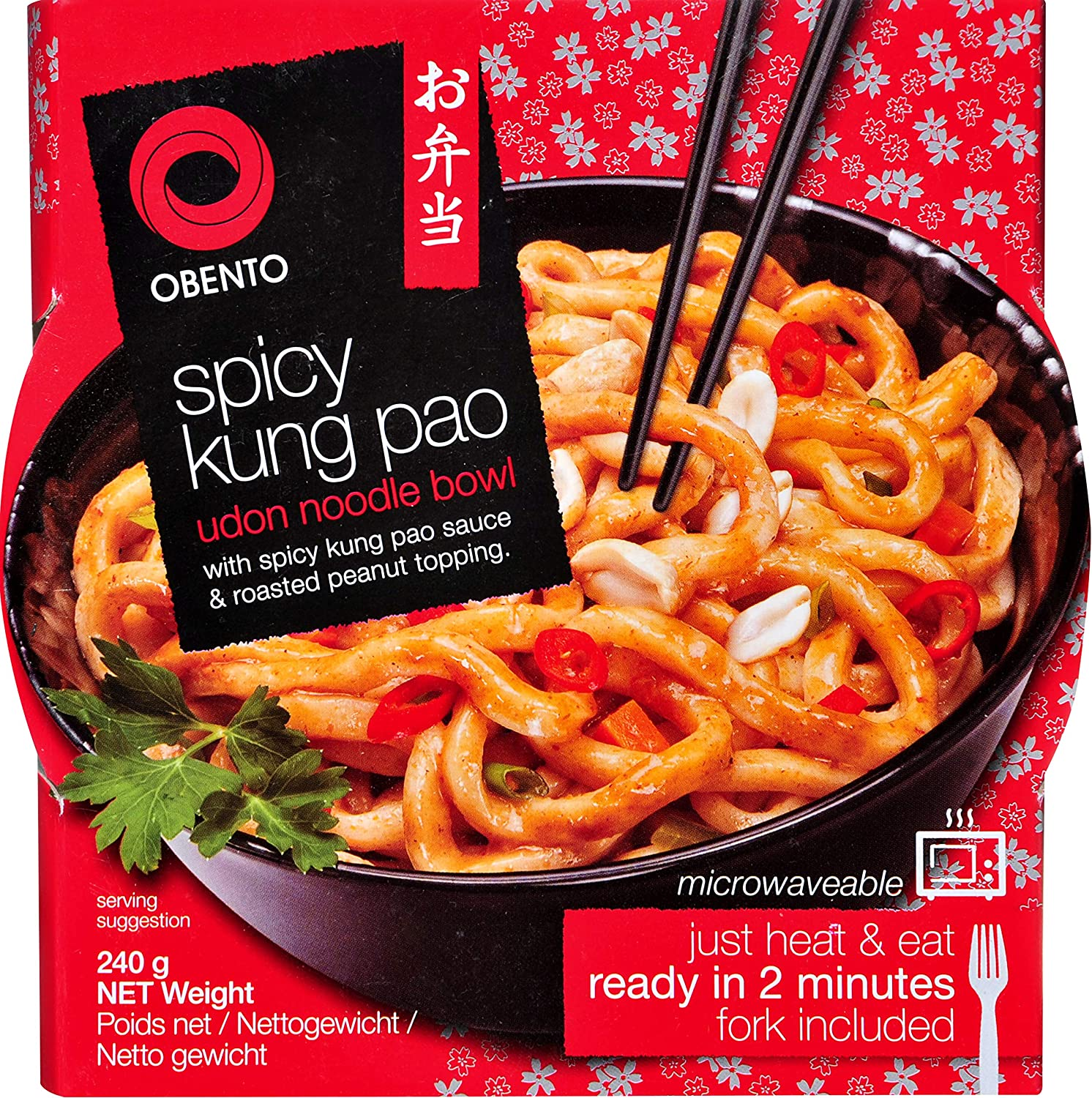 Obento Sesame Teriyaki Noodle Bowl, 240 G image number 1