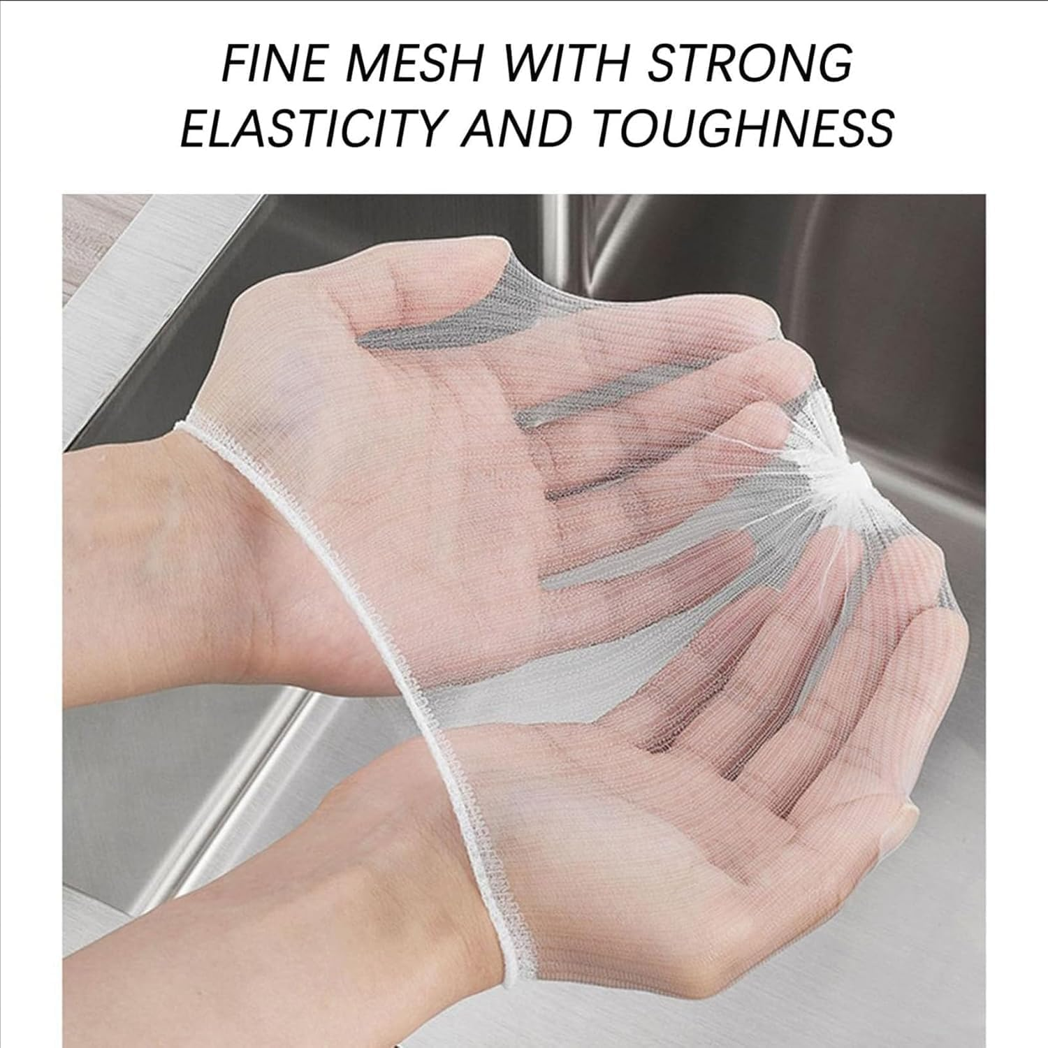 Rotatable Kitchen Sink Strainer with 100 Pcs Filter Mesh Bags,Waste Rack Sink, Food Catcher Filter Holder for Sink (Green) image number 2