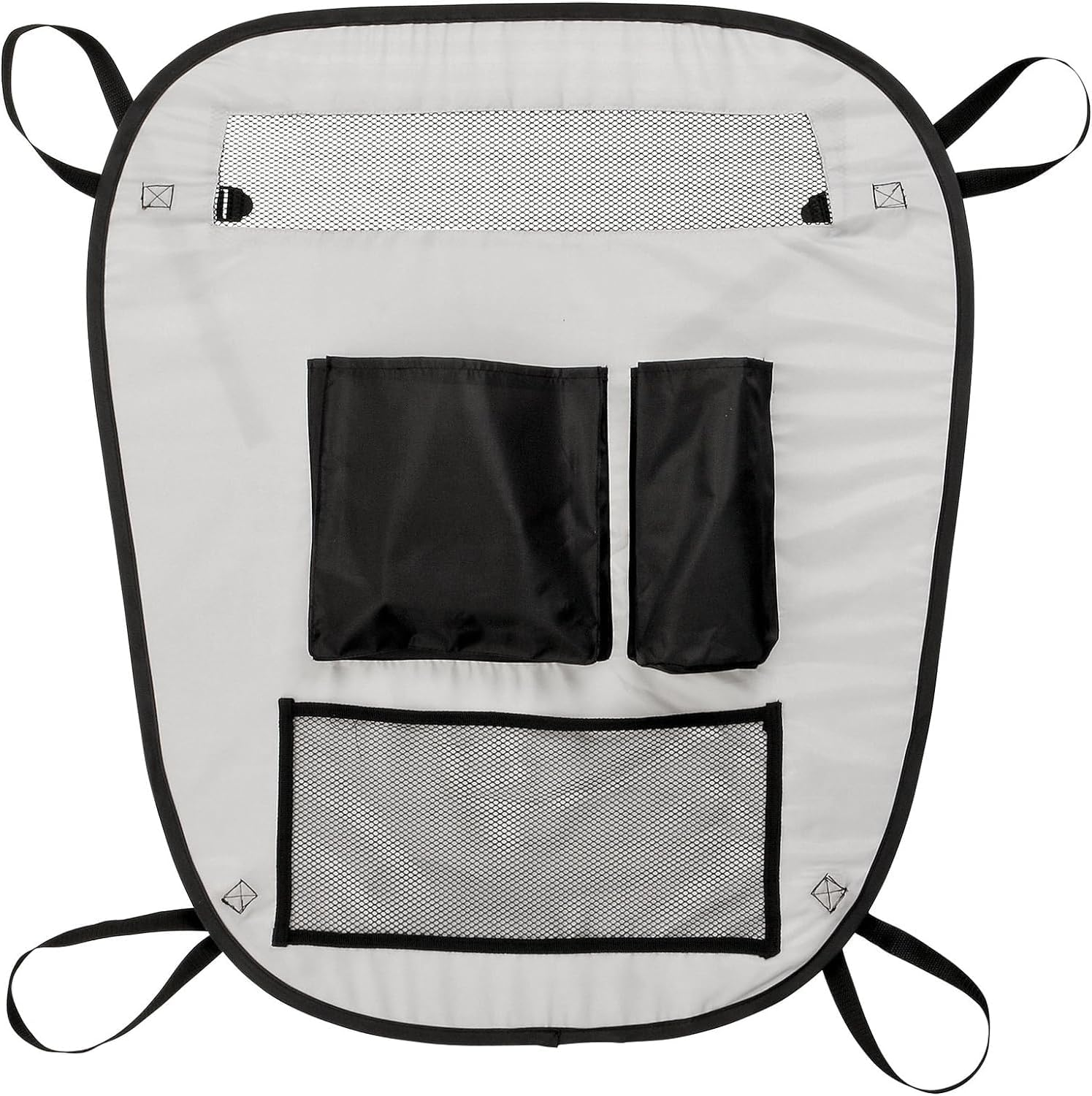 Avilia Car Separation Net for Dogs - Barrier for Dogs with 3 Pockets Polyester 60 X 70 Cm image number 2