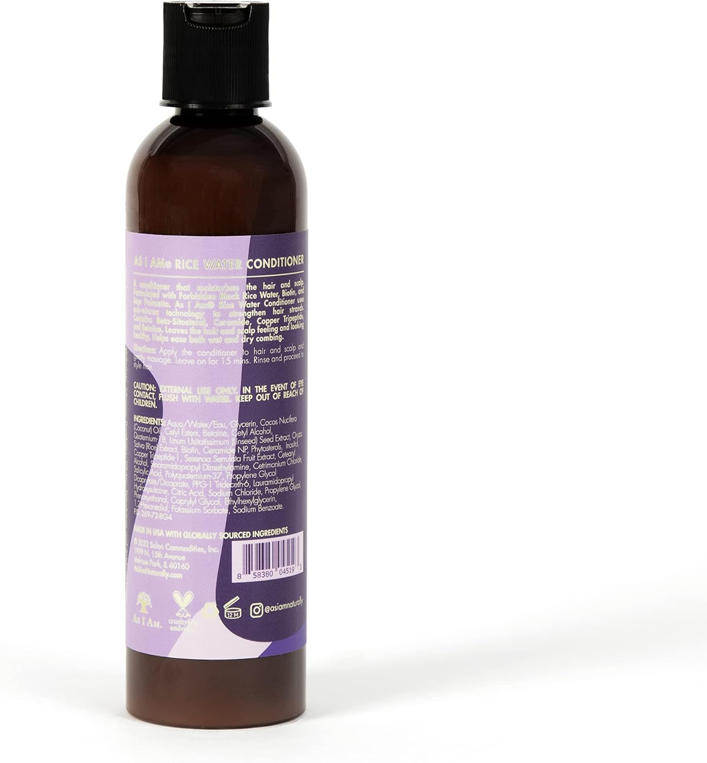 As I Am Rice Water Conditioner 237Ml(8Oz) image number 3