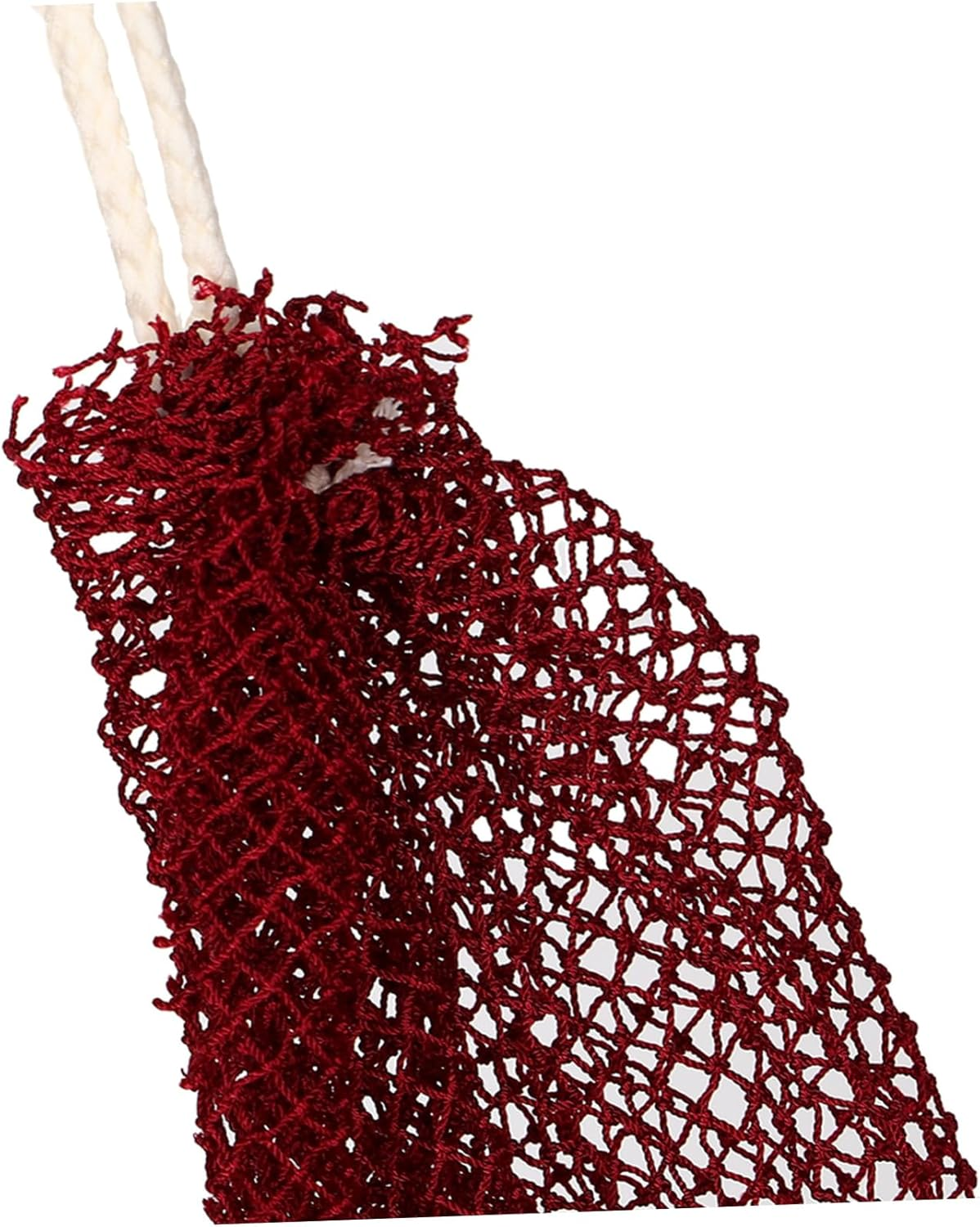 Hoement 2Pcs African Net Sponge: Long Back Scrubber Washcloth Net Back Scrubber - Exfoliating Shower Body Sponge Skin Smoother for Shower image number 2