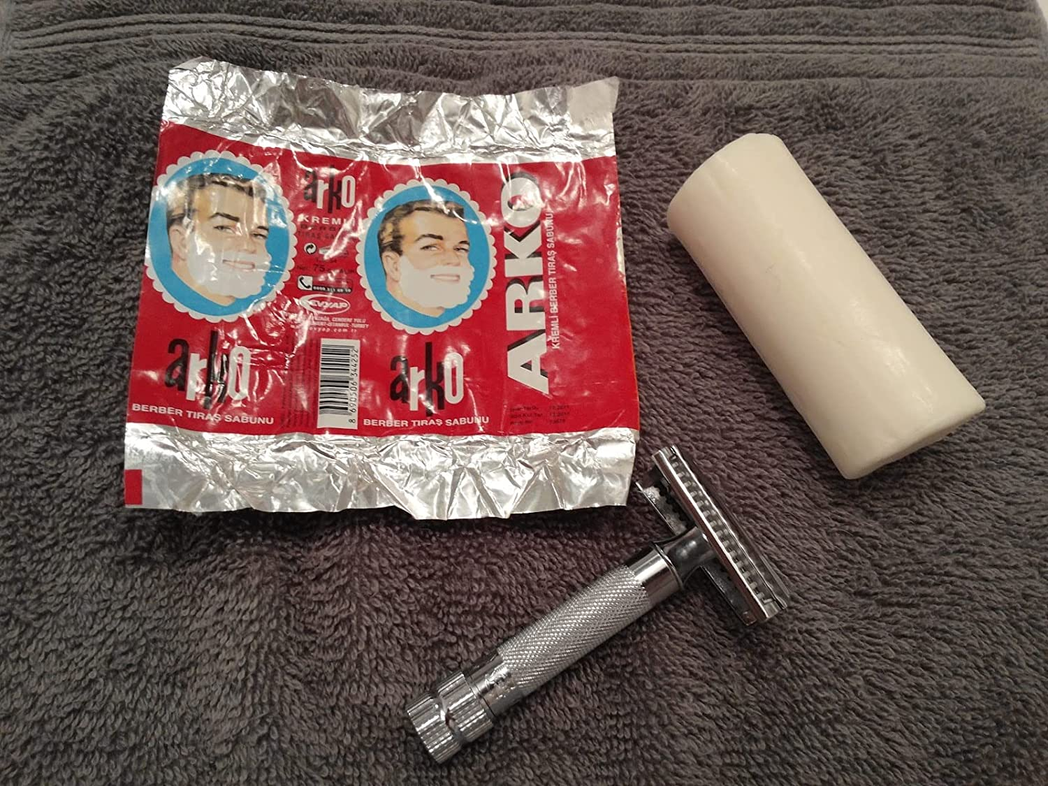 (3 Pieces) - Arko Shaving Cream Soap Stick (3 Pieces) image number 1