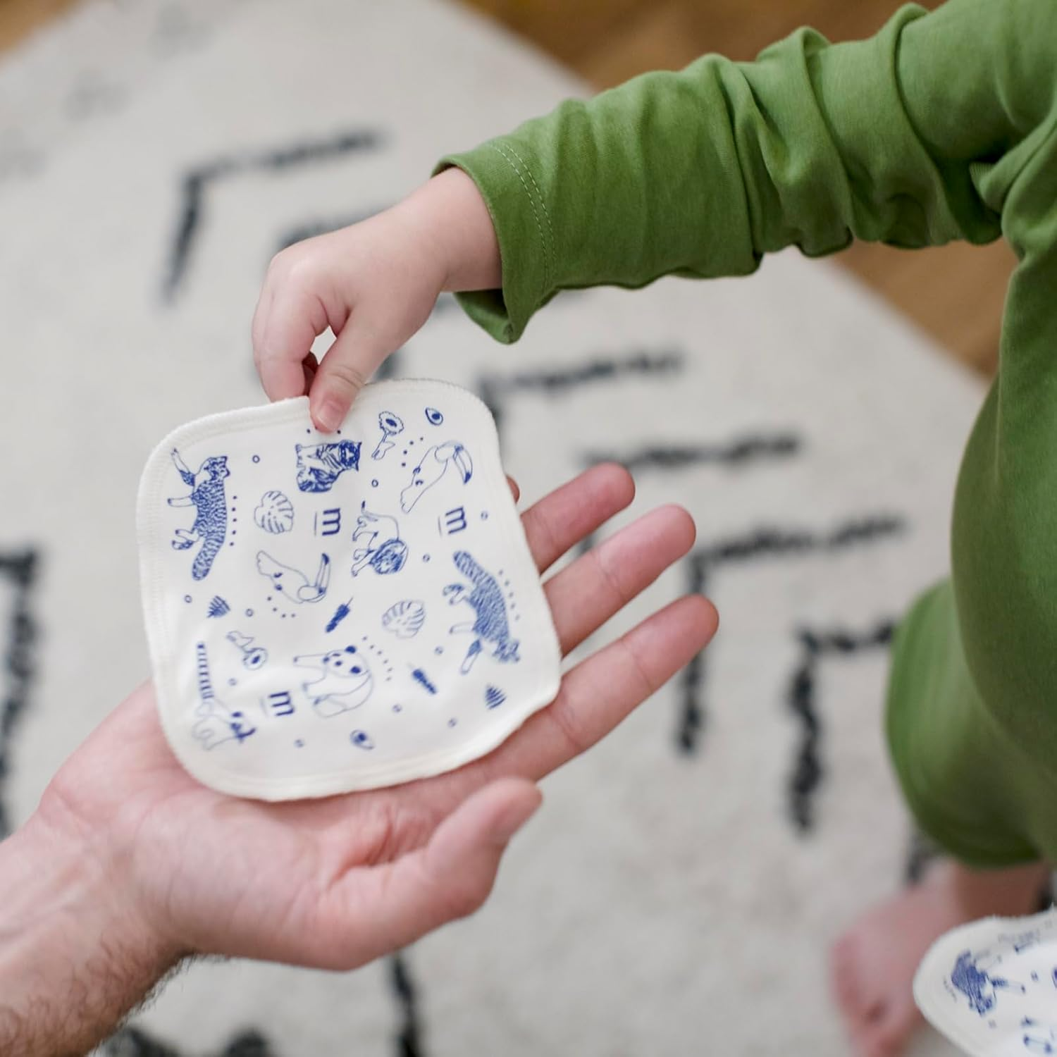 Mustela Reusable & Washable Eco-Wipes - 10 Wipes