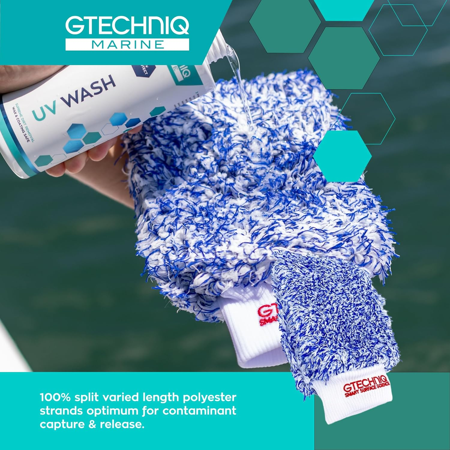 Gtechniq Marine Microfibre Wash Mitt image number 2