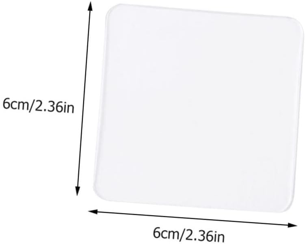 TEHAUX 20Pcs Double Sided Adhesive Pad Gel Sticker Tape Double-Sided Tape Narrow Easy to Remove image number 3