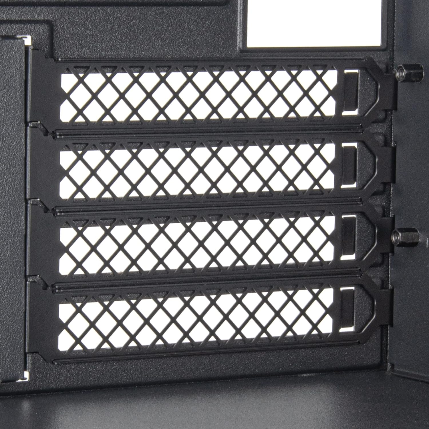 Silverstone Technology AEROSLOTS Gen2 4-Pack Vented Expansion Slot Covers, Black, SST-AEROSLOTS2B image number 3