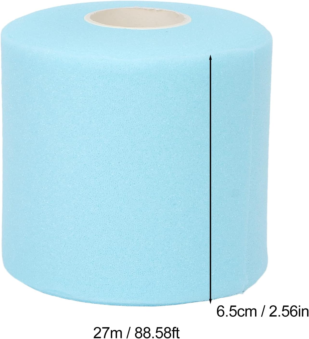 Foam Underwrap, Mutifunctional Breathable Prevent Body Hair Loss Ankle Protection Pre Wrap Athletic Tape for Sports for Hands Blue image number 4