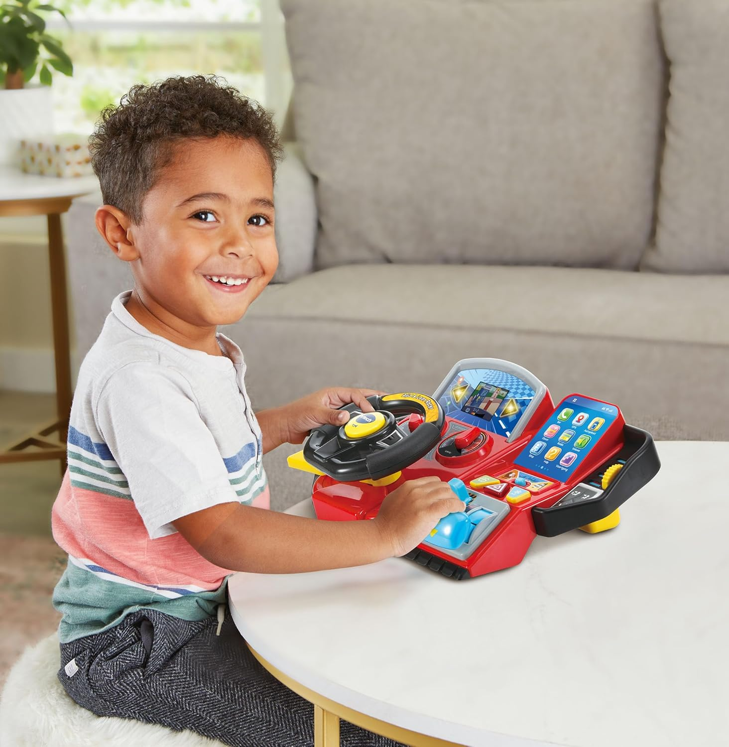 Vtech 80-558923 Driving & Learning Racer image number 4