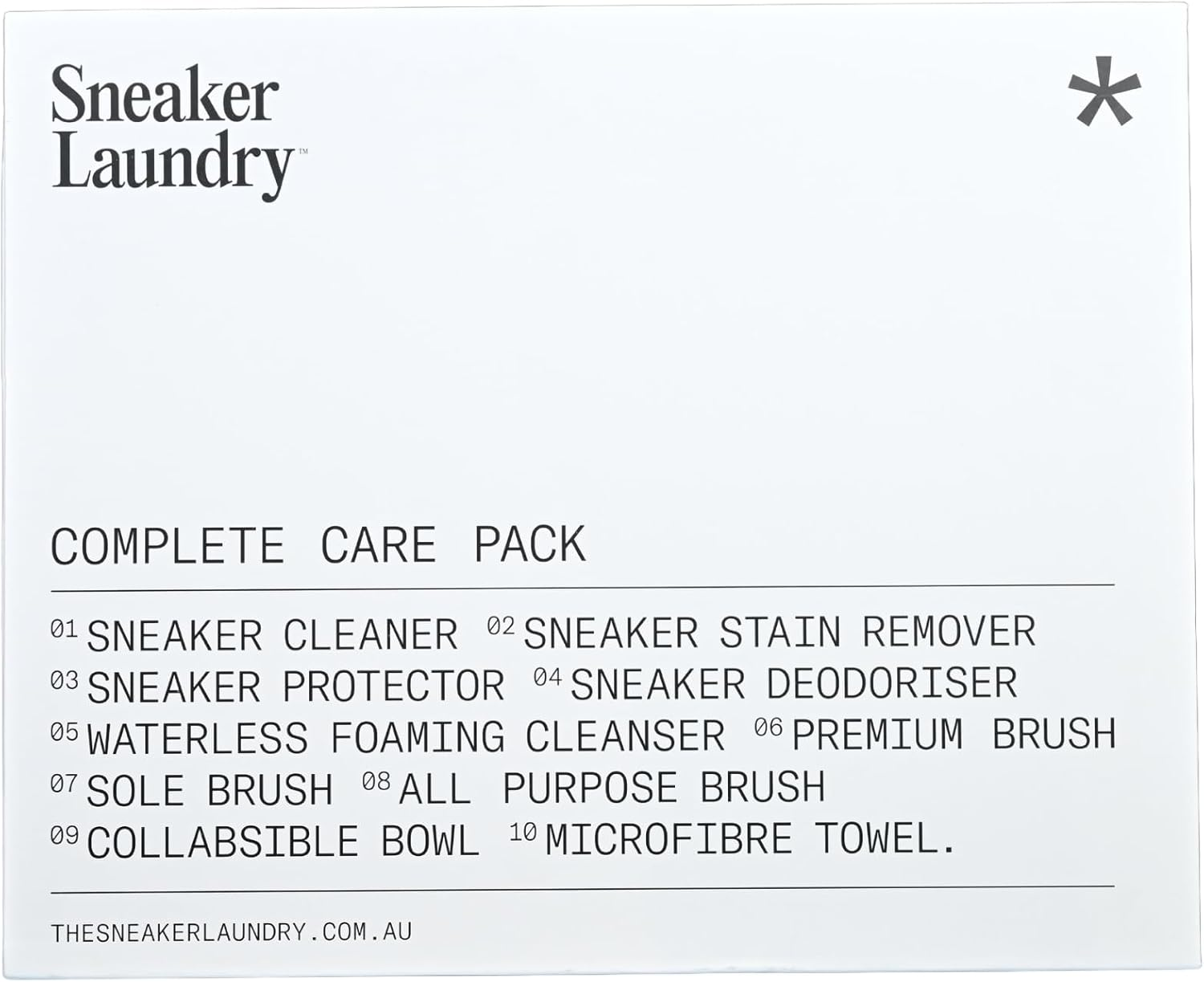 THE SNEAKER LAUNDRY Shoe Cleaning Kit Complete - Sneaker Cleaning Kit to Clean like Professionals - Best Shoe Cleaner Complete Pack Including All Accessories and Advanced Cleaners image number 1