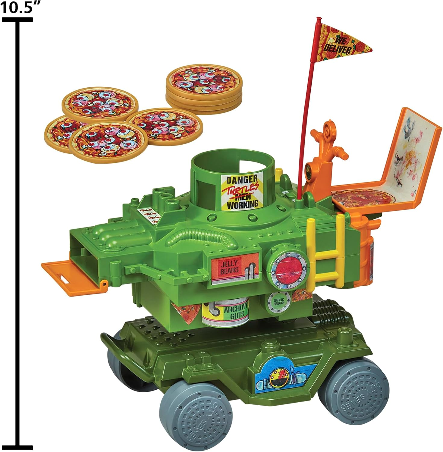 TMNT Classic Pizza Thrower Vehicle image number 6