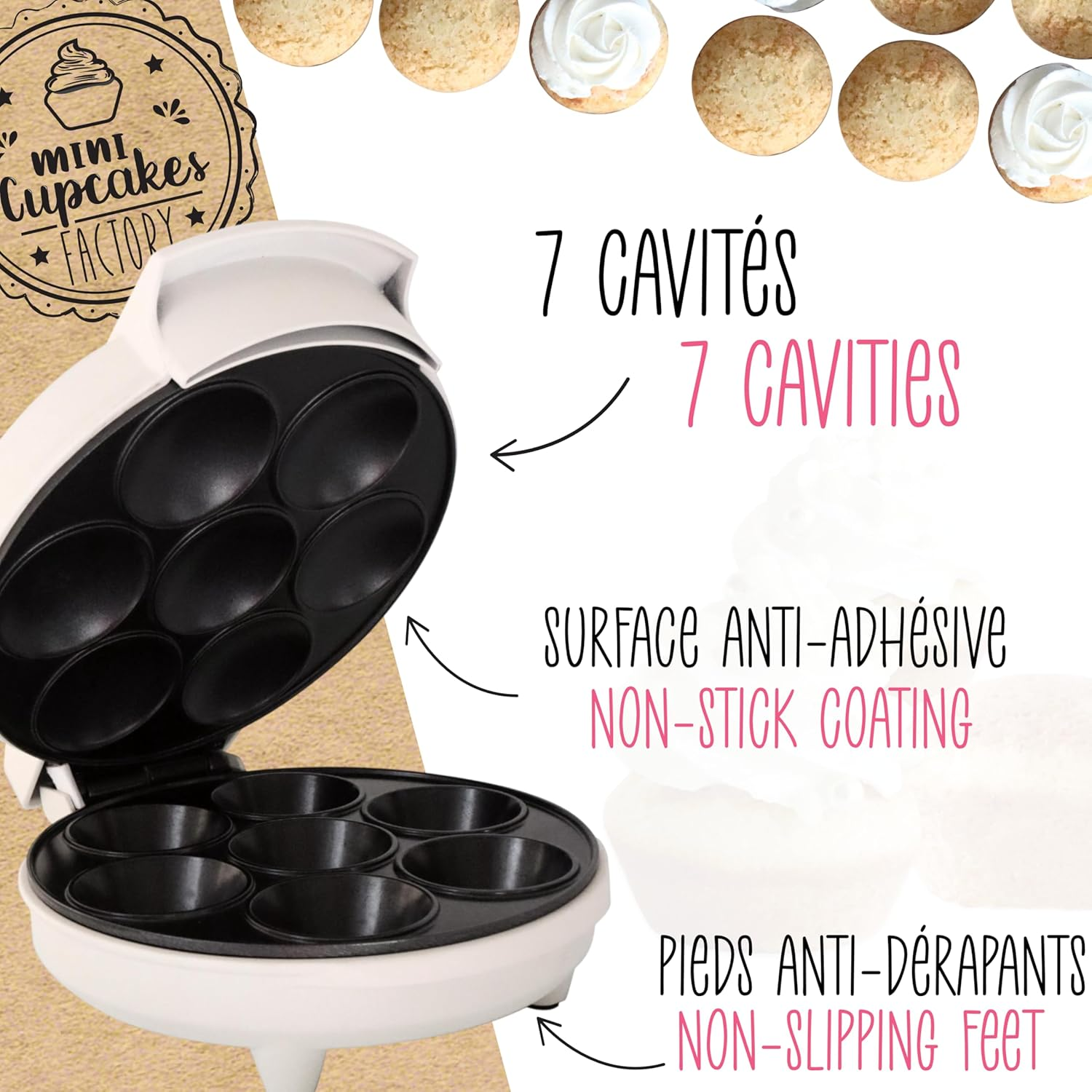 Scrapcooking - Mini Cupcakes Factory - Cupcake Maker - 3892 image number 5