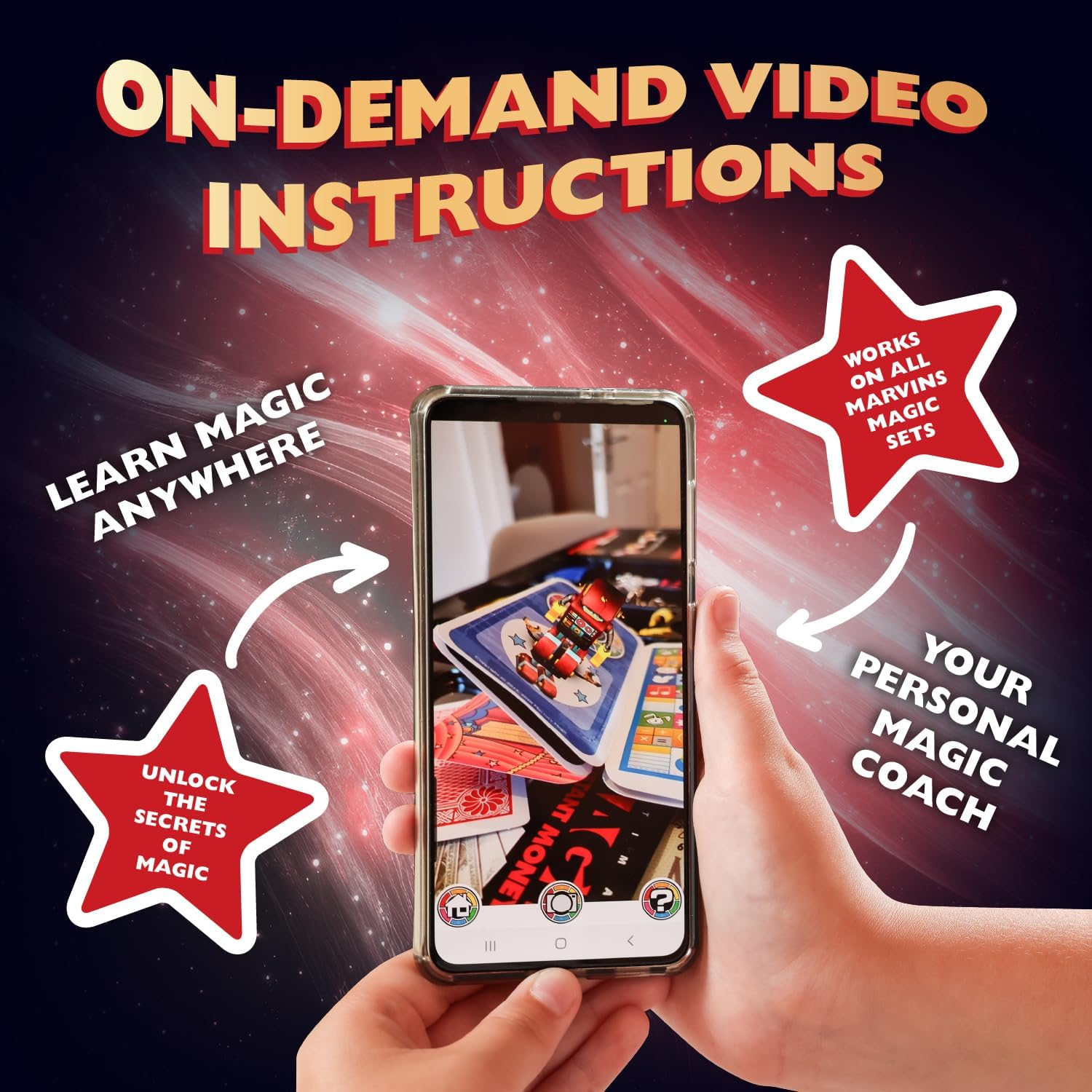 Marvin'S Magic MM Pm02J.D Lights from Anywhere Junior Tricks Set.Professional Magic Made Easy image number 2