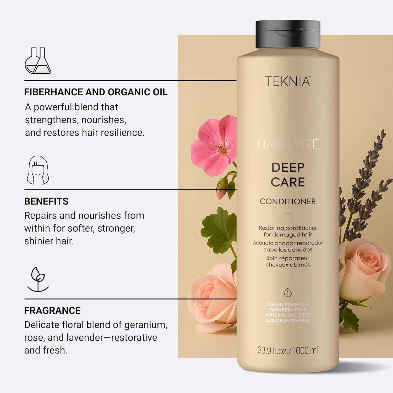 Conditioner Lakm&eacute; Teknia Hair image number 3