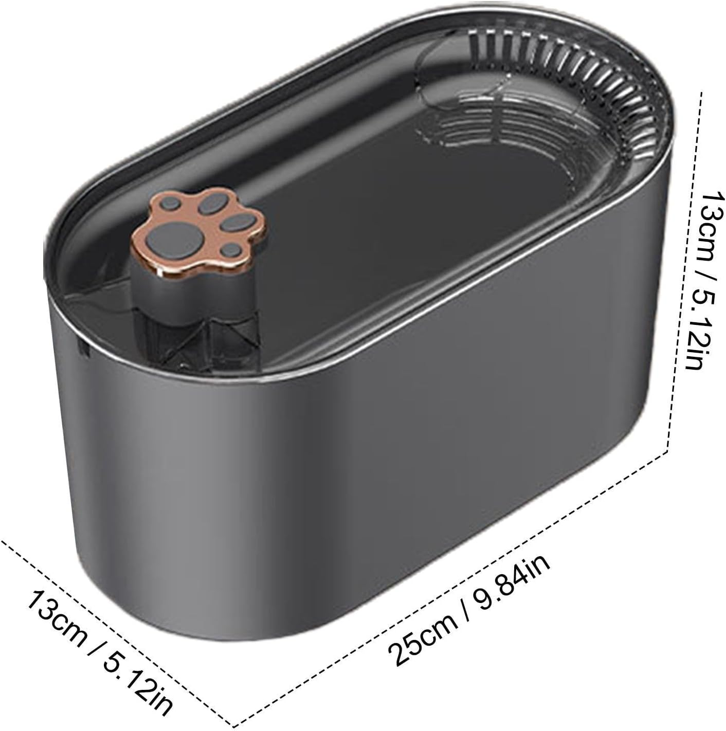 Pet Water Fountain,Dog Water Fountain Pet Water Dispenser | 3 Layers Filtration Dog Water Fountain, 3L Cat Drinking Fountains for Dogs, Pets, Cats image number 3