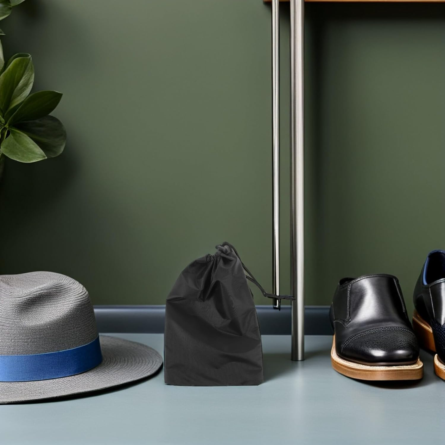 SHERCHPRY 3Pcs Multi-Functional Jacket Reusable Swim Bag Drawstring Pouch for Beach Pool Laundry Wet Clothes Storage image number 6