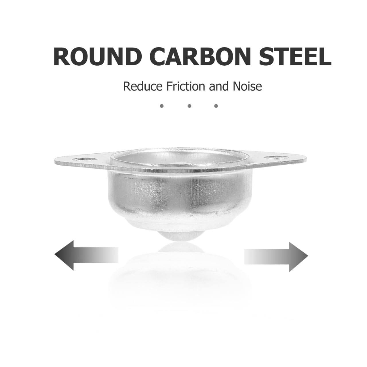 Castor Wheels: 12Pcs Mini Swivel Casters for Small Appliances Carbon Steel Bearings Low Noise Office Chair Wheels Smooth Rotation for Furniture and Storage Bins image number 2