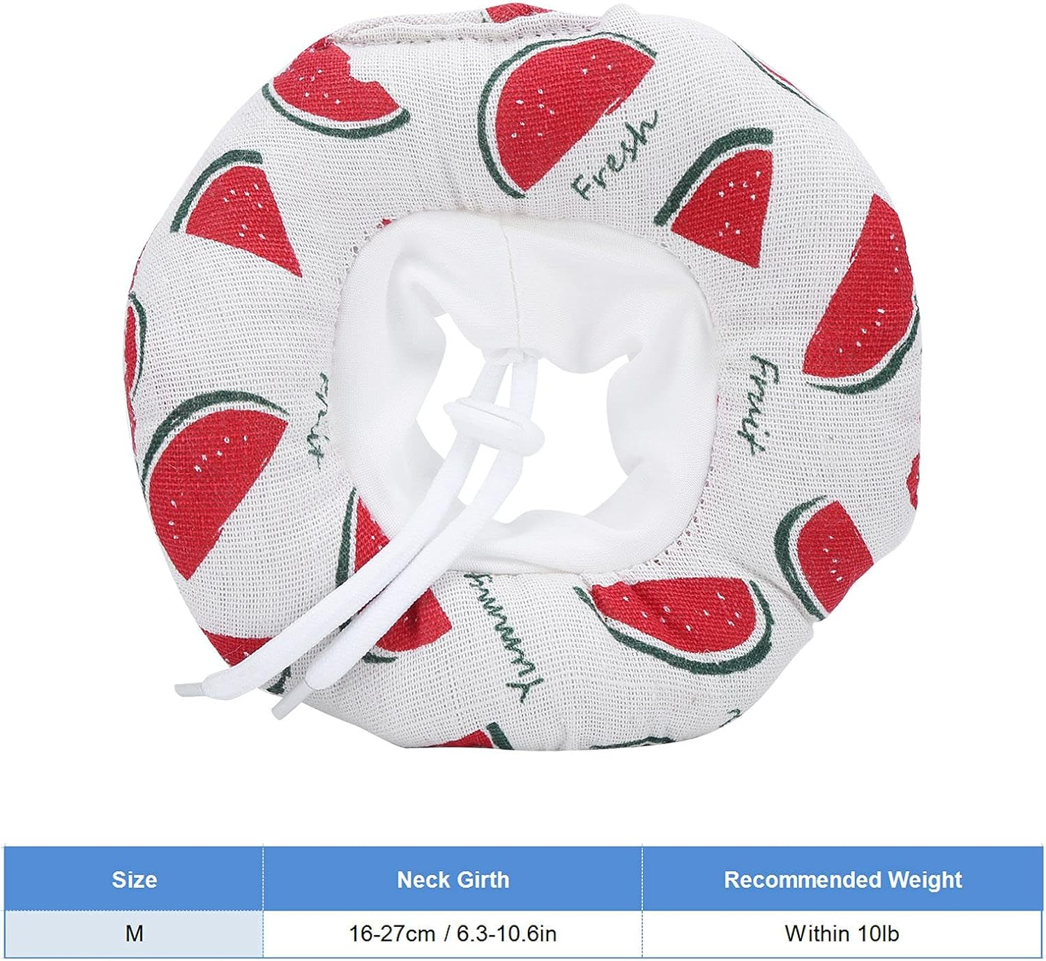 Cat Recovery Collar, Adjustable and Soft Cat Elizabethan Protect Collar, Cat Protection Collar Cat Healing Protective Cone Pet Cone Collar for Cats and Dogs (M Recommended For image number 4